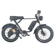 WQ Q8 Electric Bike 48V 17.5Ah Battery 1000W Motor 20Inch Tires 50-70KM Max Mileage 150KG Max Load Electric Bicycle