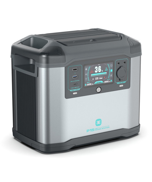 3E P15 1500W 1008Wh Portable Power Station Outdoor Camping Solar Generator Emergency Home Solar Power Bank Backup Power
