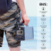 Flashfish G300 300W Solar Generator 222Wh Portable Power Station 60000mAh Rechargeable Battery for Outdoor Camping Home
