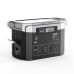PYS-PEK 1800W 1536Wh Portable Power Station LCD Diplay Emergency Backup Power Supply with 1800W AC Output / 2*DC 12V/10A / USB 5V/2.4A / 18W QC3.0 / PD100W USB-C / CigaretteDC Output for Home Emergency Outdoor Camping Laptops Phones Drones