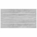 2 Piece Bathroom Furniture Set Concrete Gray Chipboard