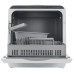 BlitzHomeBH-CDW1 Smart Portable Countertop Dishwasher US Plug with APP Control, 4-6 Sets Big Capacity, Dual Water Inlet Modes, 360Spraying, 75High Temperature, Five Cleaning Modes, Drying Function