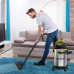 3-in-1 Wet Dry Vacuum Cleaner  4 Gallon, 4 Peak HP, Stainless Steel Tank with Top Handle Shop Vacuum Cleaner with Blower for Home, Garage, Car, Workshop, Pet Hair