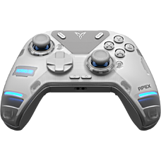 FlyDiGi APEX 4 Gaming Controller Wireless Elite Force Feedback Trigger Support PC/Switch/Mobile/TV Box Gamepad 2024 New White Standard Edition