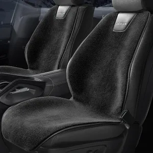 12V Winter Car Heating Cushion Vehicle Electric Plush Warm Mat Car Heating Pad Flush Electric Seat Heater 3-Level Adjustable Winter Seat Cushion Quickly Heating