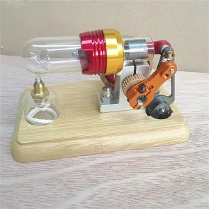 SH-010 Freestyle Piston Stirling Engine Model Science Technology Puzzle Novelty Toys