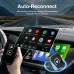 2in1 Wireless CarPlay Android Auto Adapter Convert Wired to Wireless with 5GHz WiFi USB Type C Plug and Play for Factory Car Systems