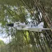 J-10 Camouflage Blue 238mm Wingspan EVA Foam Hand Throw Free Flying Plane Glider Airplane Model
