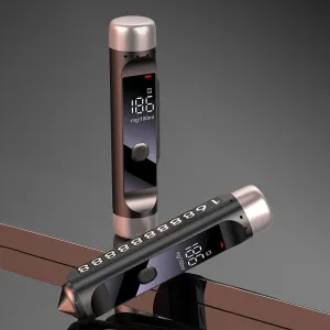 High Definition LCD Display Car Breathalyzer Test Instrument Blow Out Window Breaker Number Plate Vehicle Mounted Charging