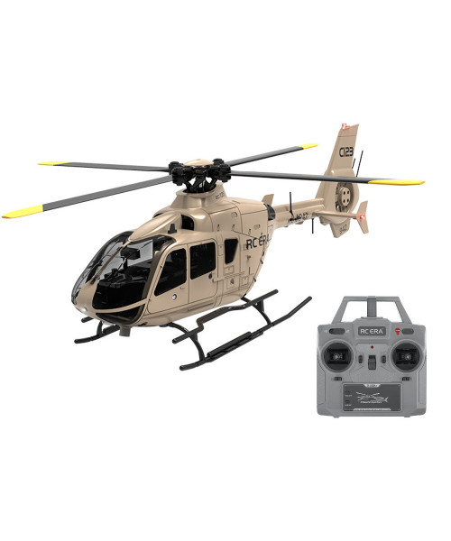 RC ERA C123 2.4G 6CH 6-Axis Gyro Optical Flow Localization Altitude Hold 1:36 EC135 Scale RC Helicopter RTF