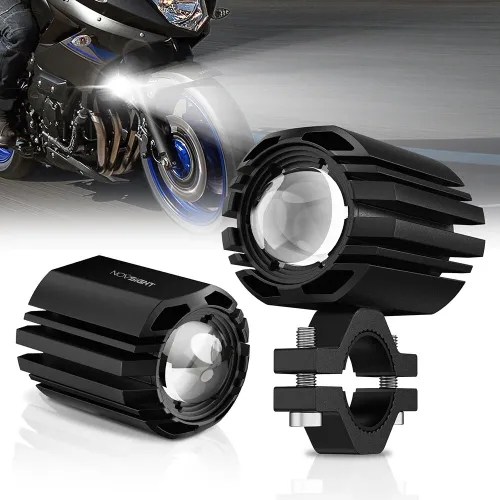 NOVSIGHT A500-WL11-1 2-inch 1500lm Motorcycle Headlight Dual Beam Modes Motorcycle Spotlight  IP68 Waterproof