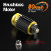 JIUSI MT14R RTR 1/14 2.4G 4WD 80km/h Brushless RC Car 3S High Speed Off-road Truck Remote Control Racing Car Vehicles Models Metal Chassis Differential CVD Drive Shaft Rocket Motor Oil Filled Shocks Toys