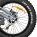 JANSNO X50 Electric Bicycle 48V 14Ah 750W 20inch Tires 50KM Max Mileage 120KG Max Load Electric Bike
