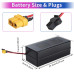 [EU/USA Direct] HANIWINNER HA103-01 36V 10Ah 360Wh Universal Electric Bike Battery - Powered by High-Quality 18650 Lithium-ion Cells | 15A BMS | Waterproof | XT60 Connector | Fits 36V 250W-500W Motor JETSON DYU KUGOO E-Bike