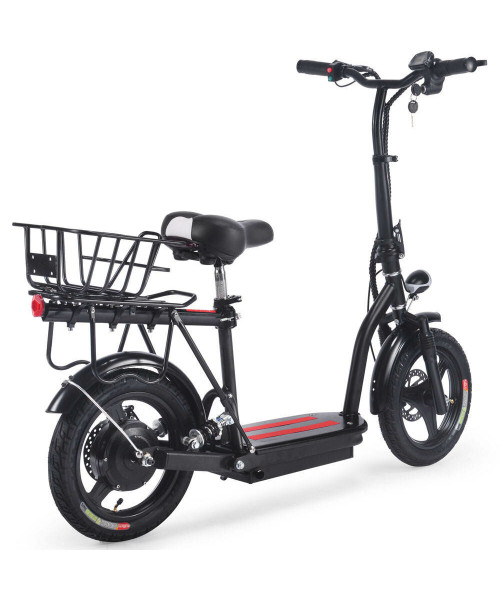 Mototec Cruiser-C1 Electric Scooter 48V 8Ah Battery 350W Motor 15-25KM Mileage Range 100KG Max Load E-Scooter