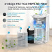 ECOWELL Air Purifiers for Bedroom, H13 HEPA Air Purifiers for Home Office Living Room, Air Filter Air Cleaner for Pet Dander Odors Smoke Pollen Dust, Small Air Purifier with 28dB Sleep Mode, EAP050