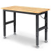ENJOYWOOD 48 inch Worktable Workbench with Power Outlet 2000 lbs Load Capacity Garage Table Desk Adjustable Height Work Bench for Garage/Wood Shop/Office/Home