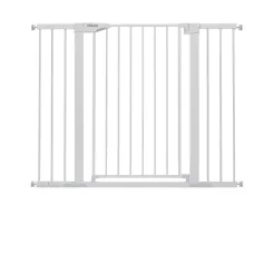 Comomy 48.8'' Baby Safety Gate Pet Dog Fence Child Walk Thru Security Door Extra Wide Baby Fence