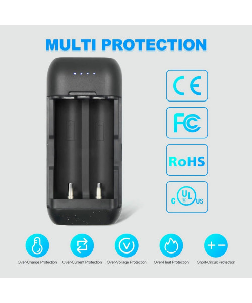 [US Direct] BC2 Portable Battery Charger with LCD Indicator USB Type-C Port As Phone Power Bank