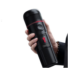 HiBREW H4 Multifunctional Portable Coffee Machine Adapter & Storage Bag & Foldable Holder Compatible with NS Capsules DG Capsules & Ground Coffee for Outdoor Activities