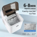 CKGO-i5 Ice Maker Wifi Connection Smart App Control  Adjustable Ice Size Automatic Cleaning Touch Button With LED Display