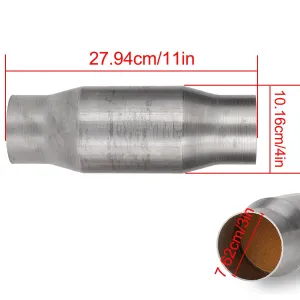 3 inch Inlet/Outlet Catalytic Converter Universal High Flow Stainless Steel