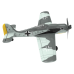 Eachine Mini FW190 400mm Wingspan 2.4G 4CH 6-Axis Gyro One Key Aerobatics XPilot Stabilization System EPP RC Airplane BNF/RTF Compatible DSM S-BUS Protocol for Beginner