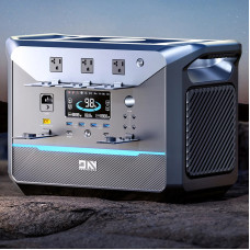 DaranEner NEO1500 Pro 1800W LiFePO4 Portable Power Station 1382.4Wh Solar Generator 1.3 Hours Quick Charge 15MS UPS Balcony Power Station with US Plug