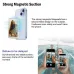 Magnetic Phone Selfie Monitor Screen for Smartphone Rear Camera Selfie with bluetooth Button Vlog Live Stream for iPhone Android Phone