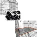 PawGiant Oversized 6 Tier Cat Cage 77" Tall 1-5 Cats w/Hammock, Cat Bed & 5 Ramp Ladders 5 Platforms 3 Front Door Tray Cat Litter Playpen Cat House Pet Pen