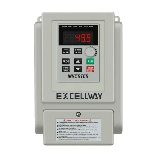 EXCELLWAY 1.5/2.2/3/4KW 220V PWM Control Inverter 1Phase Input 3Phase Out Inverter Variable Frequency Converter