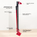 6000LBS/3 Ton Load Capacity High Lift Ratchet Off Road Farm Jack 48" Maximum Lifting Height 4.72" to 40.16" Lifting Range