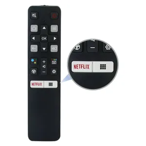 Smart Wireless Home TCL Remote Control with Netflex Button for Smart TV RC802V FUR6 FNR1 FMR1 TV bluetooth Remote Controller