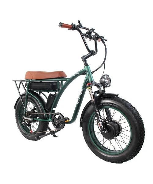 GOGOBEST GF750 17.5AH 2000W Electric Bicycle 20*4.0 Inch Fat Tire 80km Mileage Range Max Load 120kg