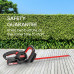 ECOMAX ELG06 18V 22-Inch Cordless Hedge Trimmer Ideal for Pruning Branches in Your Backyard, Garden Hedge Trimmer with 2.0AH Battery & Charger