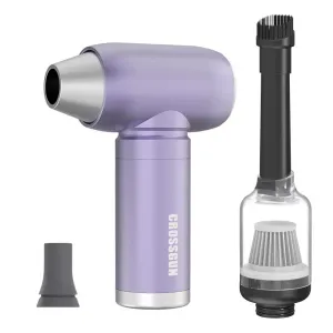 CROSSGUN Mini Turbo Blower Jet Electric Blower Rechargeable Compressed Air Dust Cleaner Rechargeable Rechargeable Portable Turbo Fan
