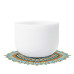 432Hz CVNC 8" A/B/C/D/F/G Note Frosted Crystal Singing Bowl Sound Healing Yoga