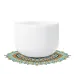 [US Direct]432Hz CVNC 8" A/B/C/D/F/G Note Frosted Crystal Singing Bowl Sound Healing Yoga