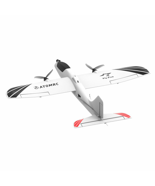 ATOMRC Flying Fish 650mm Wingspan Sub-250 Grams Dual-Engine Mini Wing EPP FPV RC Airplane Glider Flying Wing Aircraft PNP/FPV