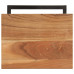 Side Tables 2 pcs 12.4"x9.6"x25.4" Solid Acacia Wood