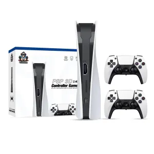 128G Q10SE RS5 4K UHD Android Gaming Console 40000+ Preloaded Games Support HD Output 2-in-1 3D HD Gaming Player with Dual Wireless Controllers 40 Emulators+