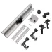 ENJOYWOOD Wnew Woodworking Router Table Fence Aluminium Profile Fence System 700mm with Sliding Brackets Bit Guard