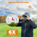 Direct CIGMAN Precision Golf Rangefinder with 850 Yards Range and Slope Compensation Accurate Laser Distance Measuring Device Rechargeable Li-ion Battery High Definition LCD Display Portable Golf Hunting Climbing Bird Watching