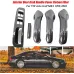 5pcs Interio Door Grab Handle Cover Switch Bezel Set Carbon Fiber Style for VW Jetta Golf Bora MK4