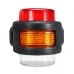 12V-24V 11 LED Double Side Marker Light Indicator Lamp Rubber Outline For Trailer Truck Caravan Van