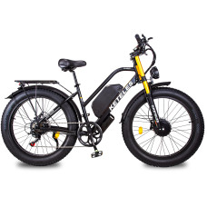 KETELES XF4000 Electric Bike 48V 23AH Removable Battery 1000W*2 Dual Motors 26inch Tires 90KM Max Mileage 200KG Max Load Electric Bicycle