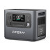 Aferiy P210 2400W 2048Wh Portable Power Station +1* S200 200W Solar Panel, LiFePO4 Battery Deep Cycles UPS Pure Sine Wave Camping RV Home Emergency Portable Solar Generator Backup Power