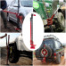 6000LBS/3 Ton Load Capacity High Lift Ratchet Off Road Farm Jack 48" Maximum Lifting Height 4.72" to 40.16" Lifting Range