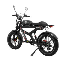 DUOTTS F20 Electric Bike 750W Motor 52V 27AH Battery 20*4.0inches Tires GPS Tracking  Bluetooth APP 130-140KM Max Mileage 150KG Max Load Electric Bicycle