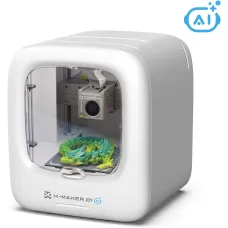 AOSEED X-MAKER JOY AI Kids' V4.0 3D Printer with 4 PLA Filaments 300mm/s Print Speed 120120120mm Build Volume Support Wi-Fi App Control